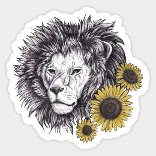 Dandy Lion Sticker